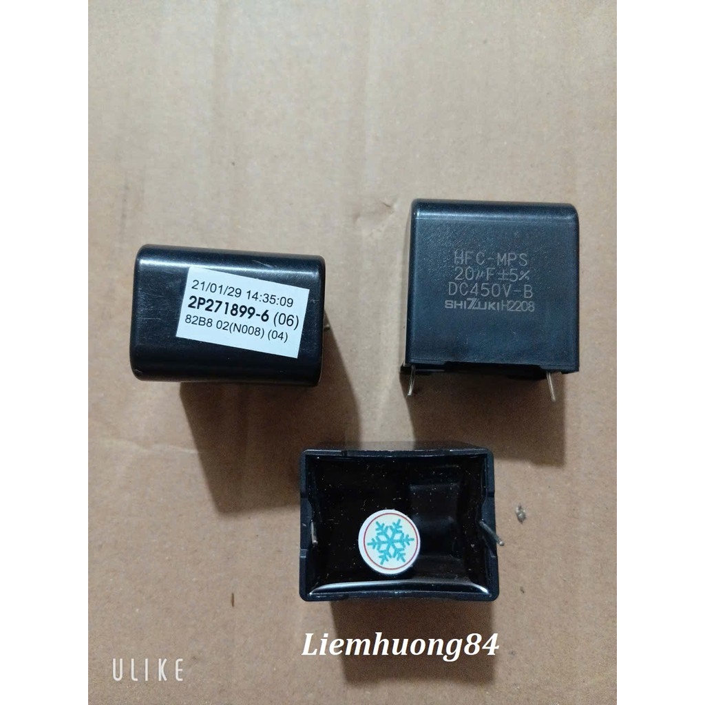 Tụ mạch công suất điều hòa Daikin HFC-MPS SHIZUKI 450VDC 20UF