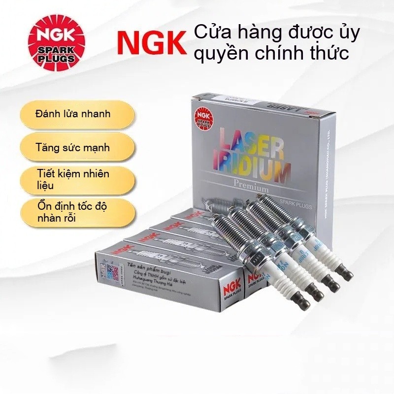 Bugi NGK iridium platinum phù hợp với xe Toyota Camry Ralink Corolla Evoque Vios