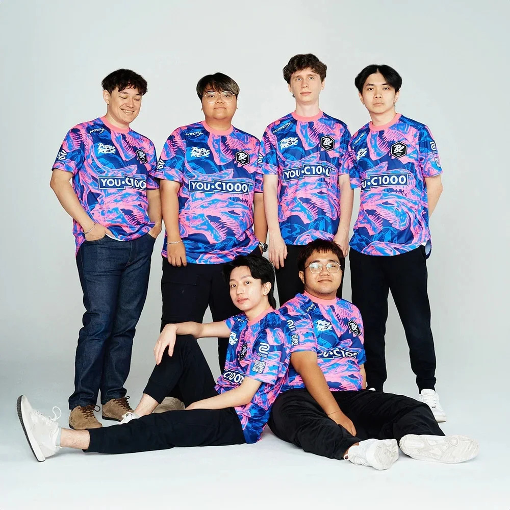 PRX Match Jersey 2024 / 25 FORAKEN jersey đồng phục VCT Valorant Áo thun nam nữ Fan Tee