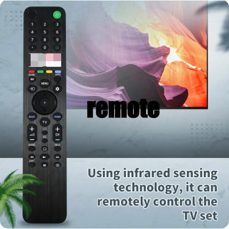 Điều khiển từ xa thay thế RMF-TX520U mới cho TV LCD Sony Bravia KD-43X80J KD-50X80J KD-55X80J KD-55X