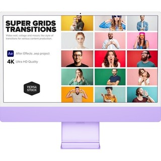 Mẫu AE lưới ảnh video cắt mô hình giới thiệu nhân vật nhóm bố trí nhóm tạp chí nghệ thuật sáng tạo