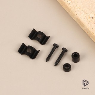 [SHgeZm] 1 Bộ Đàn Guitar Dây Cây Giữ Đàn Guitar Điện Có Dây Vít Hướng Dẫn Vàng / Bạc / Đen Chọn Phụ Kiện Đàn Guitar [MỚI]