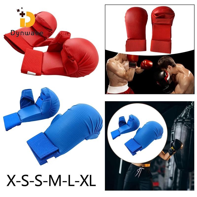 Dynwave Kickboxing Găng Tay Đấm Bốc Da Thoải Mái Chiến Đấu Tập Găng Tay Mma Chống Mài Mma Găng Tay C