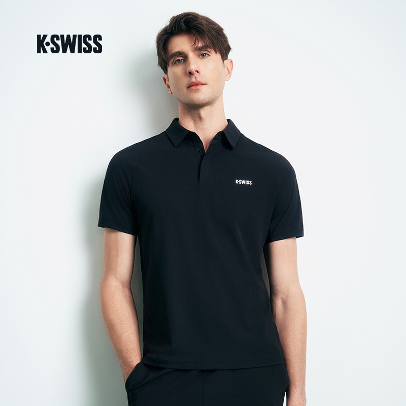 KSWISS Gaisiwei Polo Áo thun nam tay ngắn mới Bộ đồ quần vợt 1011644