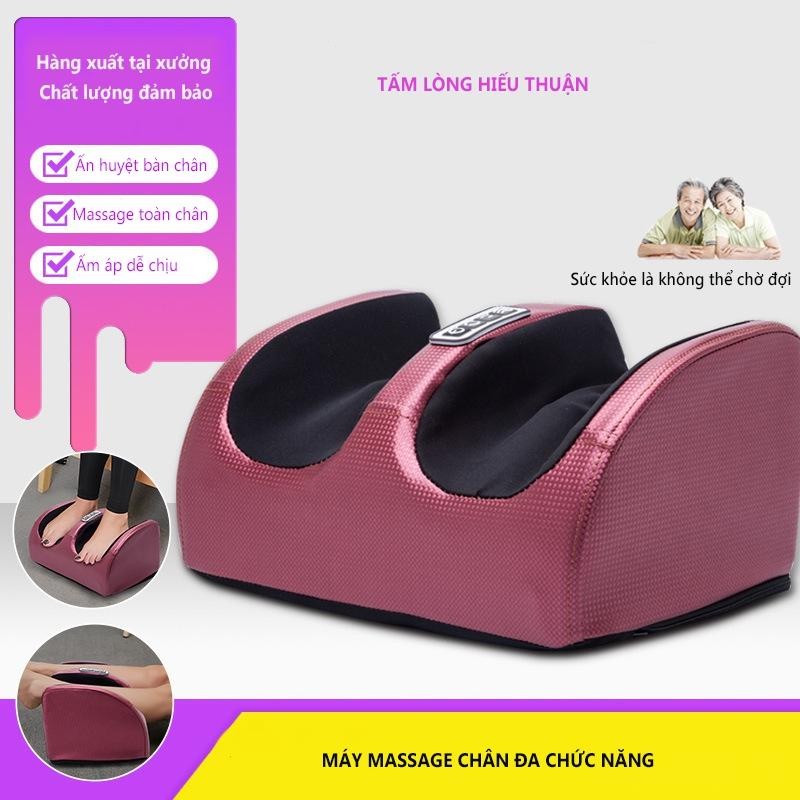 Máy Massage Chân Bấm Huyệt Cao Cấp 3 Chế Độ Mát Xa Xoa Bóp Bàn Chân Tự Động Cho Dân Văn Phòng, Người Lớn Tuổi