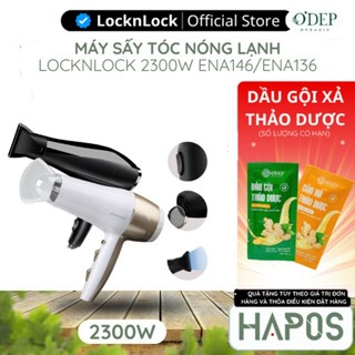  Máy sấy tóc 2 chiều nóng lạnh LocknLock Chính hãng công suất lớn kèm đầu dẹp dễ tạo kiểu chuẩn salon - HAPOS BEAUTY 