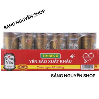 Thùng 30 Lon x 240ml Nước Yến Ngân Nhĩ Tribeco (Date Mới) ...
