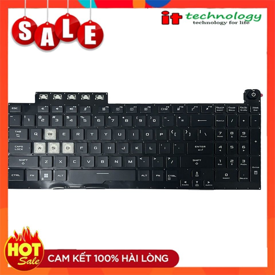 Bàn Phím Laptop Asus TUF Gaming A15 F15 FA507 FA507R FX507 FX507R FX507Z FX507ZM FX707 FA507 FA507R 