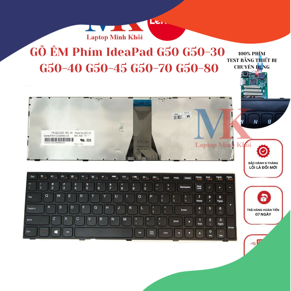 Bàn Phím Laptop Lenovo IdeaPad G50 G50-30 G50-40 G50-45 G50-70 G50-80
