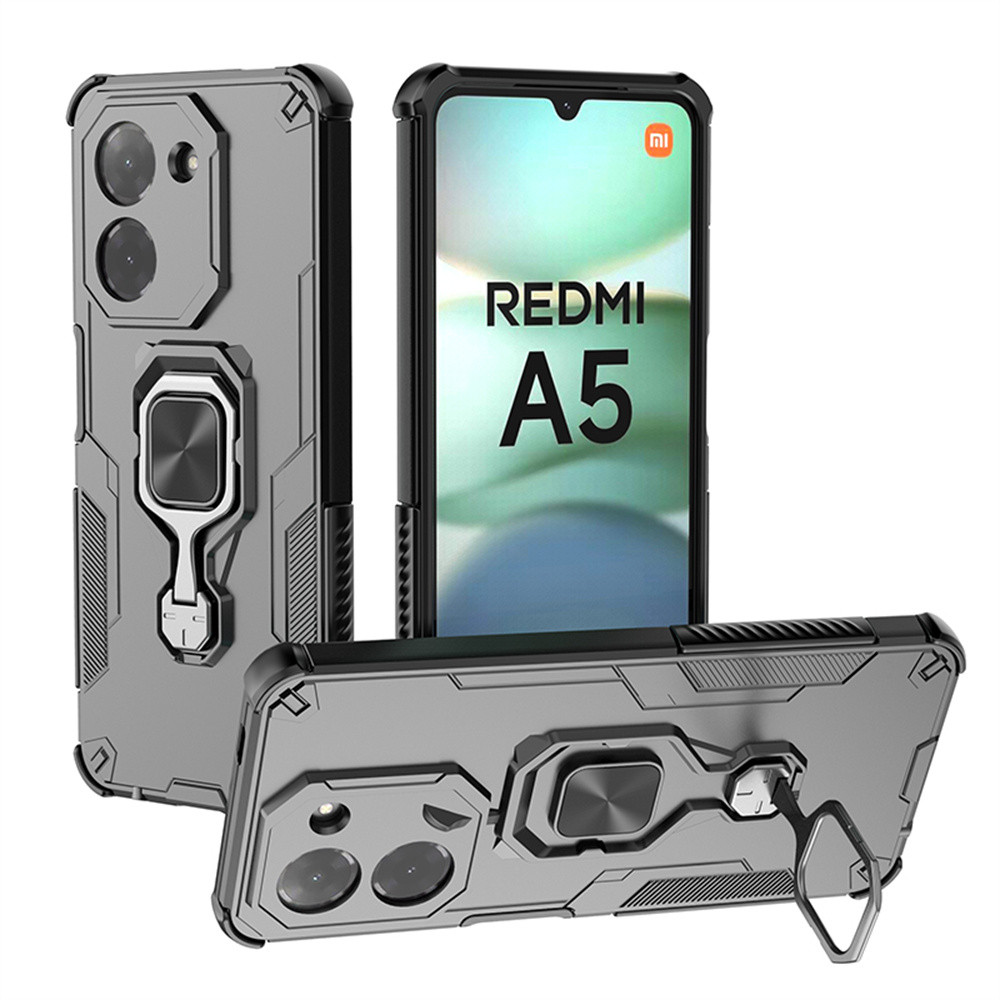 Ốp Lưng Cho Xiaomi Redmi A5 Sang Trọng Nhẫn Ốp Lưng Đứng Giáp Chống Sốc Cho Xiaomi Redmi A5 A 5 Redm