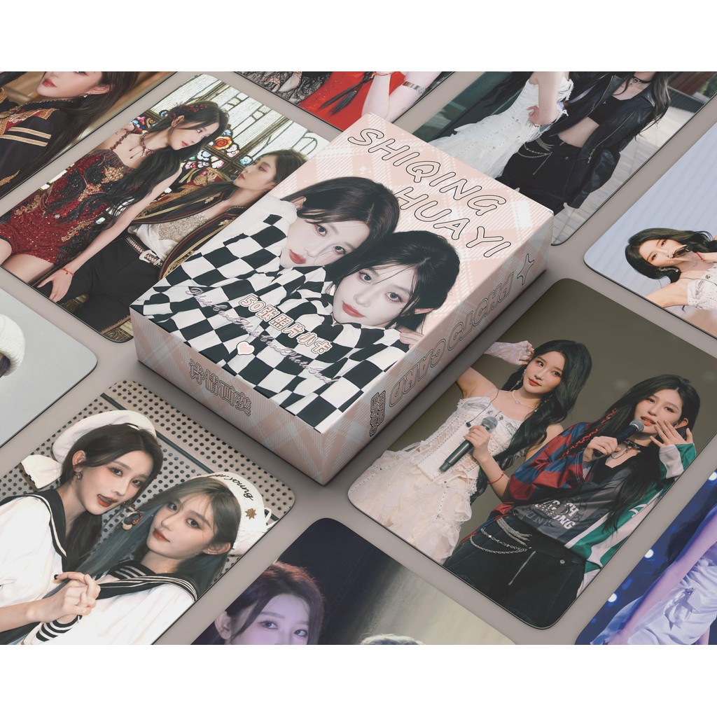 Bộ 50-55 Chiếc Phim Truyền Hình Trung Quốc Diễn Viên SNH48 Đội NII HII Hình Ba Chiều Lomo Thẻ Chu Sh