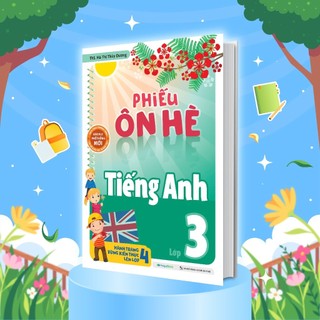 Sách Phiếu ôn hè Tiếng Anh lớp 3