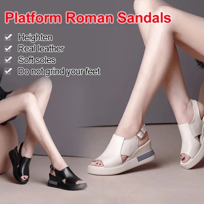 Dép đế dày phong cách La Mã HE3