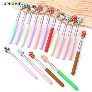 Gậy đọc sách ngón tay JURHOMIE, Con trỏ giảng dạy bằng thép không gỉ cần kính thiên văn, Labububububu / Capybara / Sanrio Chất lượng cao Đồ dùng văn phòng trường học