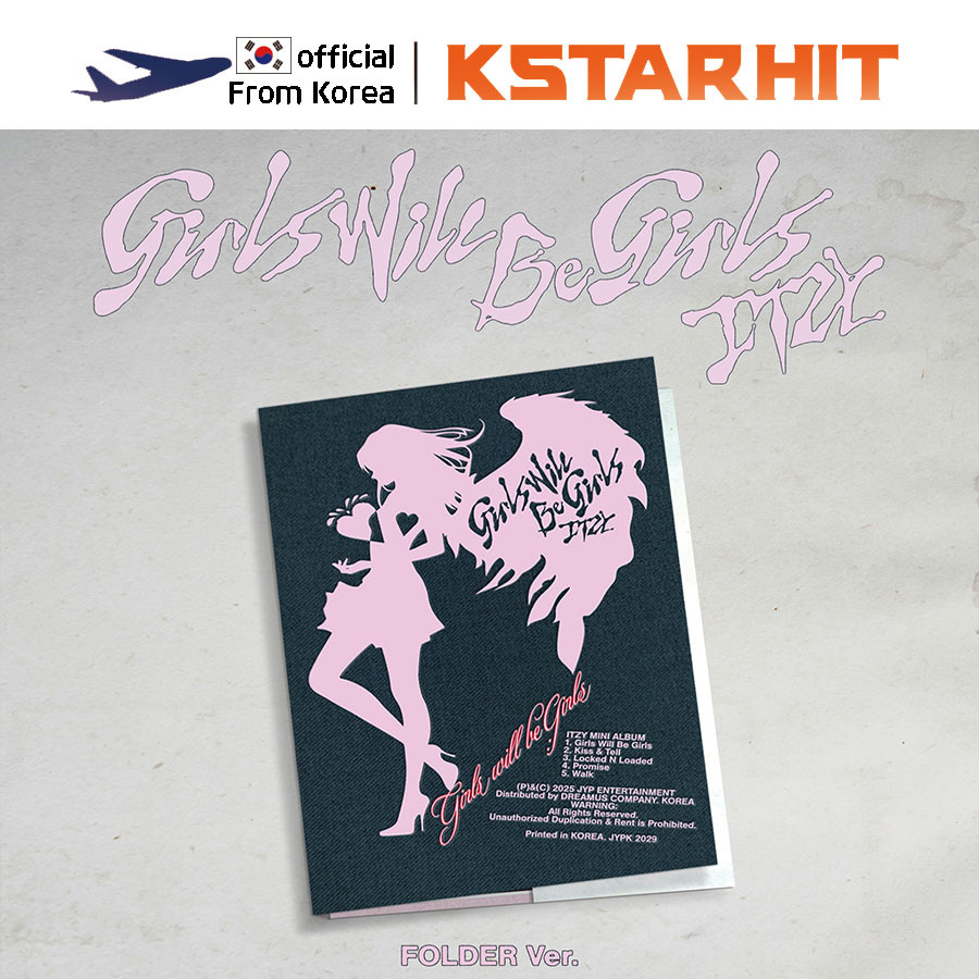 (+POB/ Folder Ver.) ITZY - Girls Will Be Girls (10th Mini album)