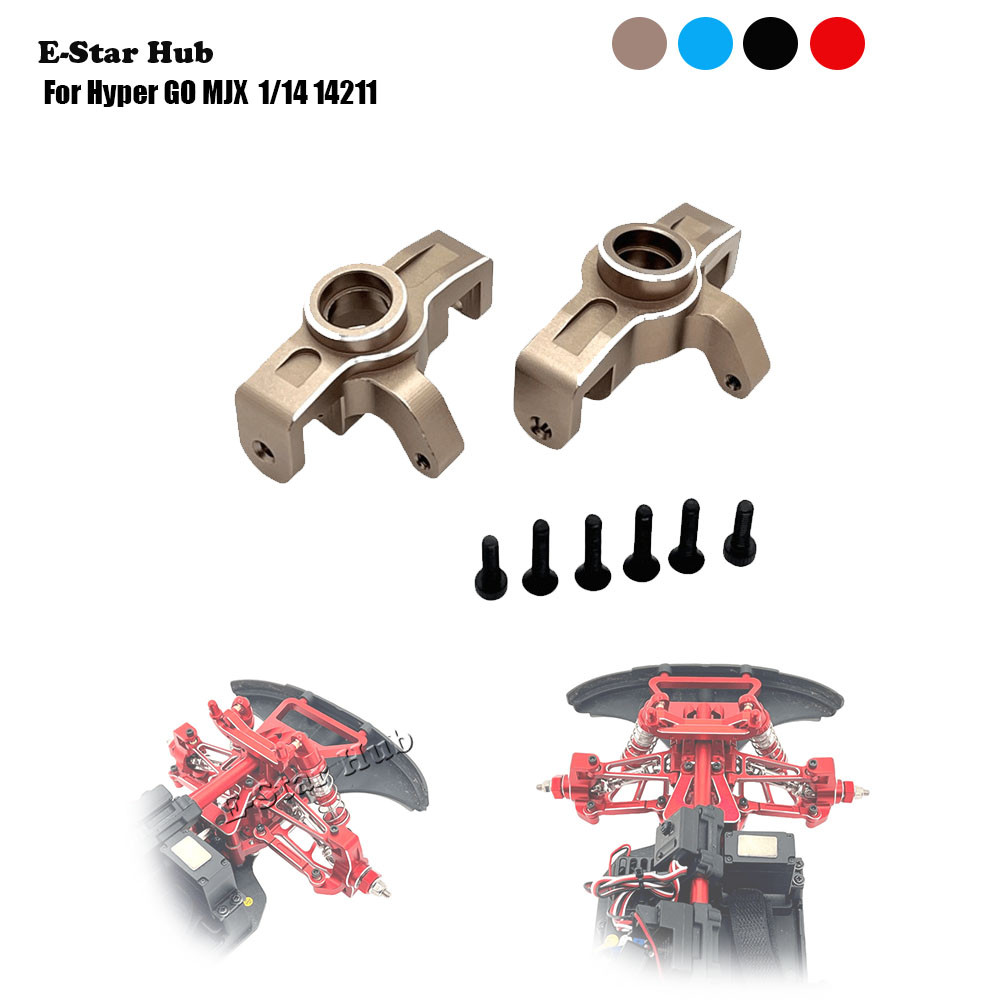 Cốc lái trước cho Hyper GO MJX 1/14 14211 OP, phụ kiện nâng cấp kim loại, xe địa hình Rc, xe tải, xe