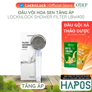  Đầu vòi sen lọc nước LocknLock Chính hãng Filter Shower Head LBW400 - HAPOS OFFICIAL 