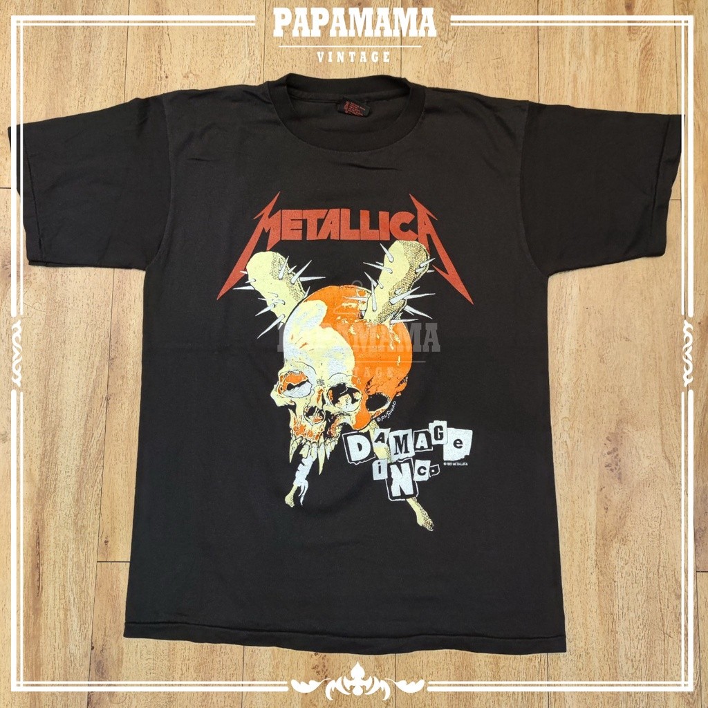 Áo thun Metallica / Áo sơ mi sợi nhỏ Jersey