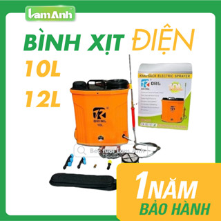 Bình Xịt Điện ORING 10L, 12L | Bình Phun Thuốc Trừ Sâu, Khử Khuẩn, Diệt Cỏ | Nhỏ Gọn, Tiện Lợi, Dễ Dùng