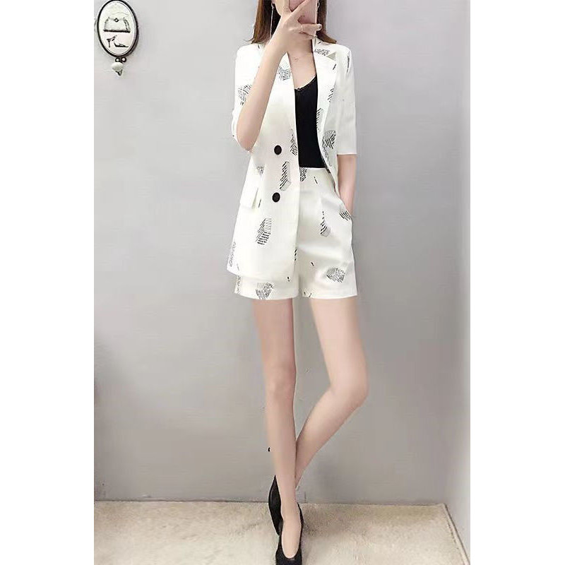 SUIT SUIT One Piece / SUIT Phong Cách Phương Tây Giảm Tuổi Quần Short SUIT Nhỏ Nữ 2022 Tính Khí Thời