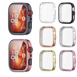 Ốp Lưng TPU Cho Huawei Watch Fit4 Fit 4 Pro Mạ Mềm Sáng Bóng Mỏng Full Cover