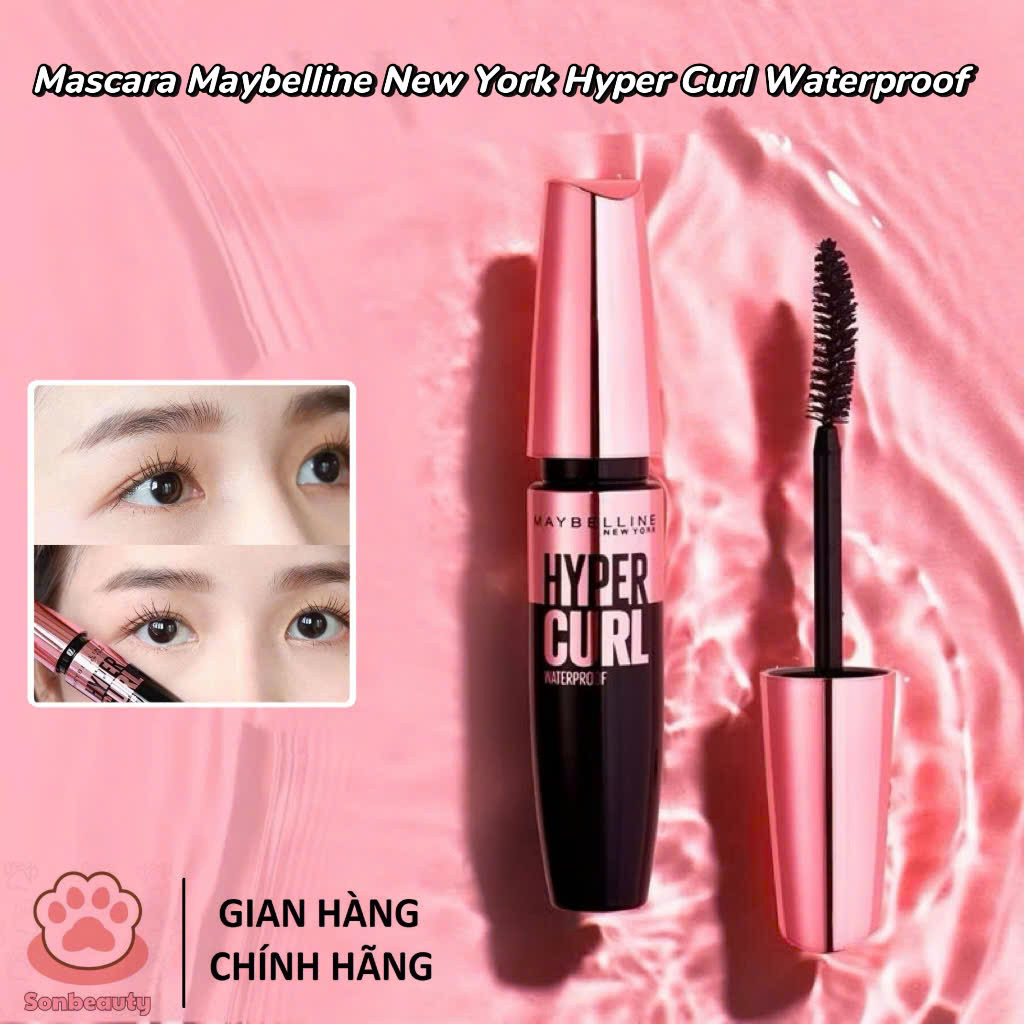 [Maybelline] Mascara Maybelline New York Hyper Curl Làm Dài Và Cong Mi Cosmetic