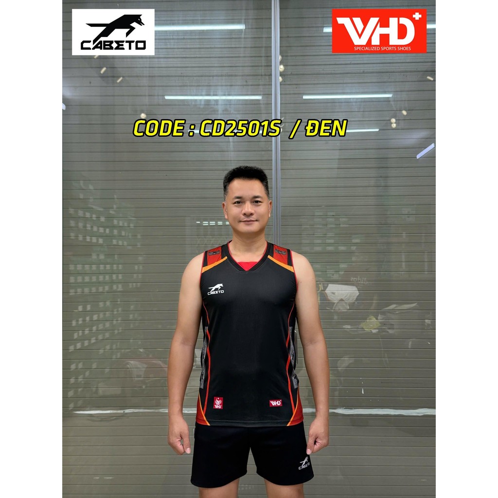 VHD Cabeto - Bộ Quần Áo Thể Thao Cao Cấp - Phù Hợp Mọi Hoạt Động - Áo Nam/Nữ - Co Giãn 4 Chiều, Mát 