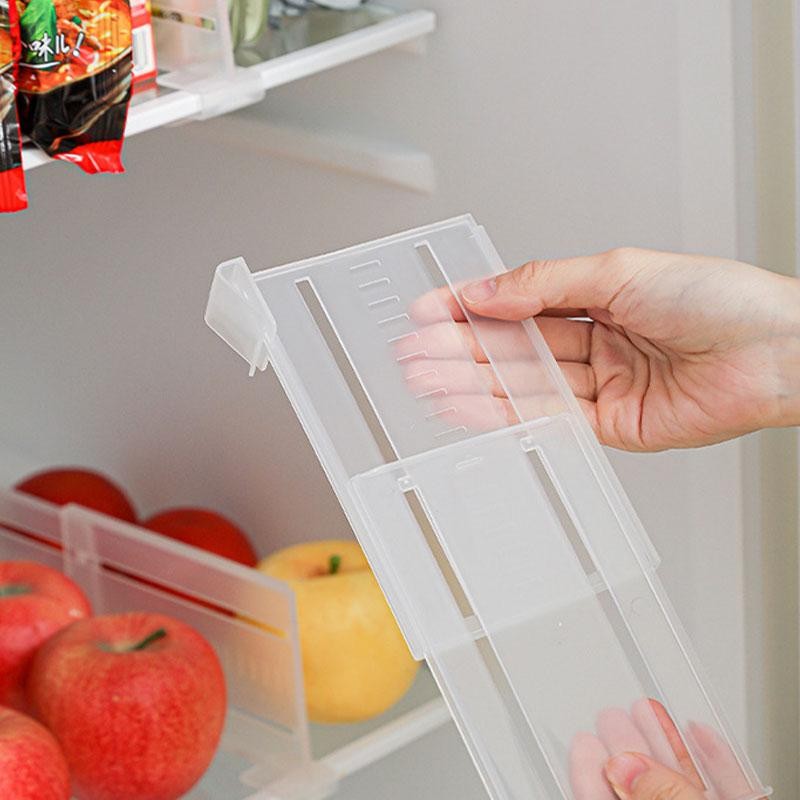 Tủ Lạnh Có Thể Mở Rộng Phân Vùng Tủ Lạnh Bảo Quản Thực Phẩm Ngăn Kéo Mỹ Phẩm Tách Kệ Chia Tiện Ích N