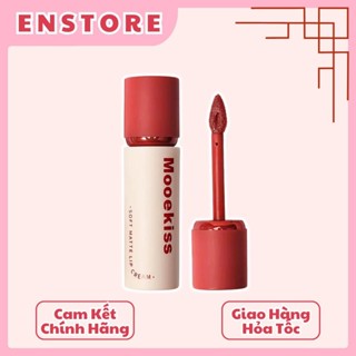   MOOEKISS  Son kem lì Mooekiss nắp đỏ mịn lì 3g Enstore 
