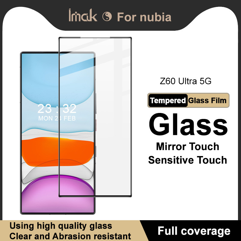 cho Nubia Z60 Ultra Leading Version / Nubia Z60 Ultra - IMAK Miếng dán kính cường lực phủ toàn màn h
