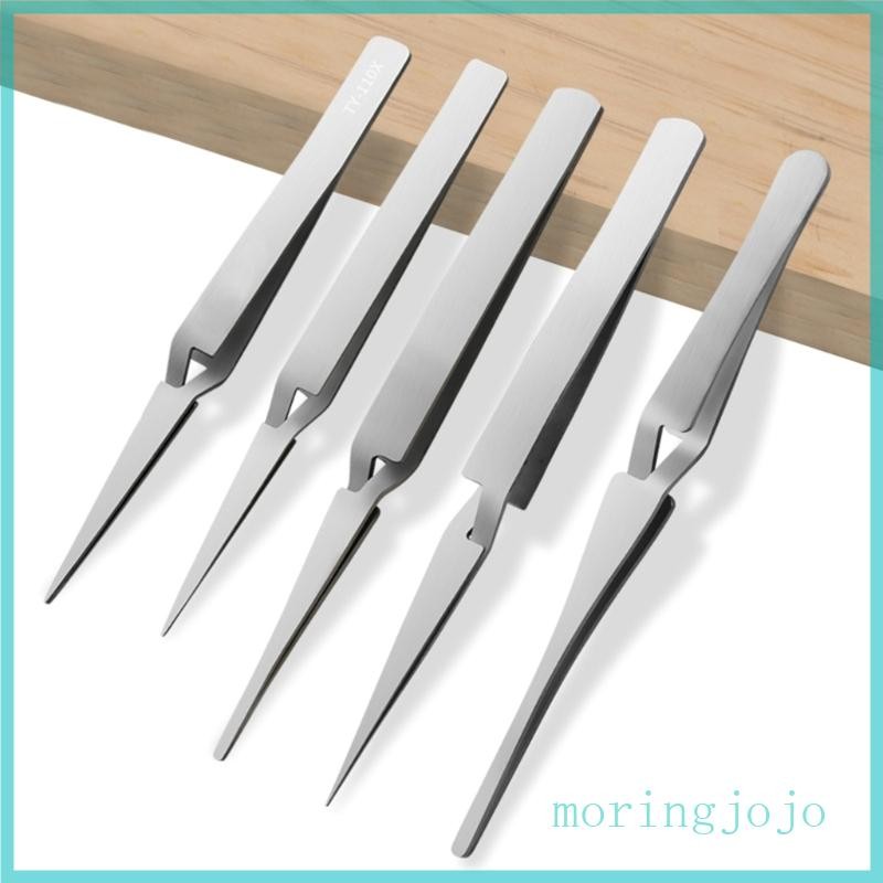 Nhíp bằng thép không gỉ JoJo Cross Reverse Round Head Reverse Fork Mũi nhọn