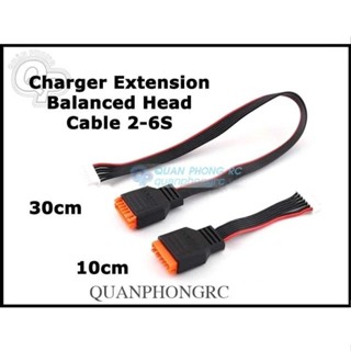 Dây Balance Nối Dài Charger Extension Balanced Head Cable 2-6S 10cm/ 30cm