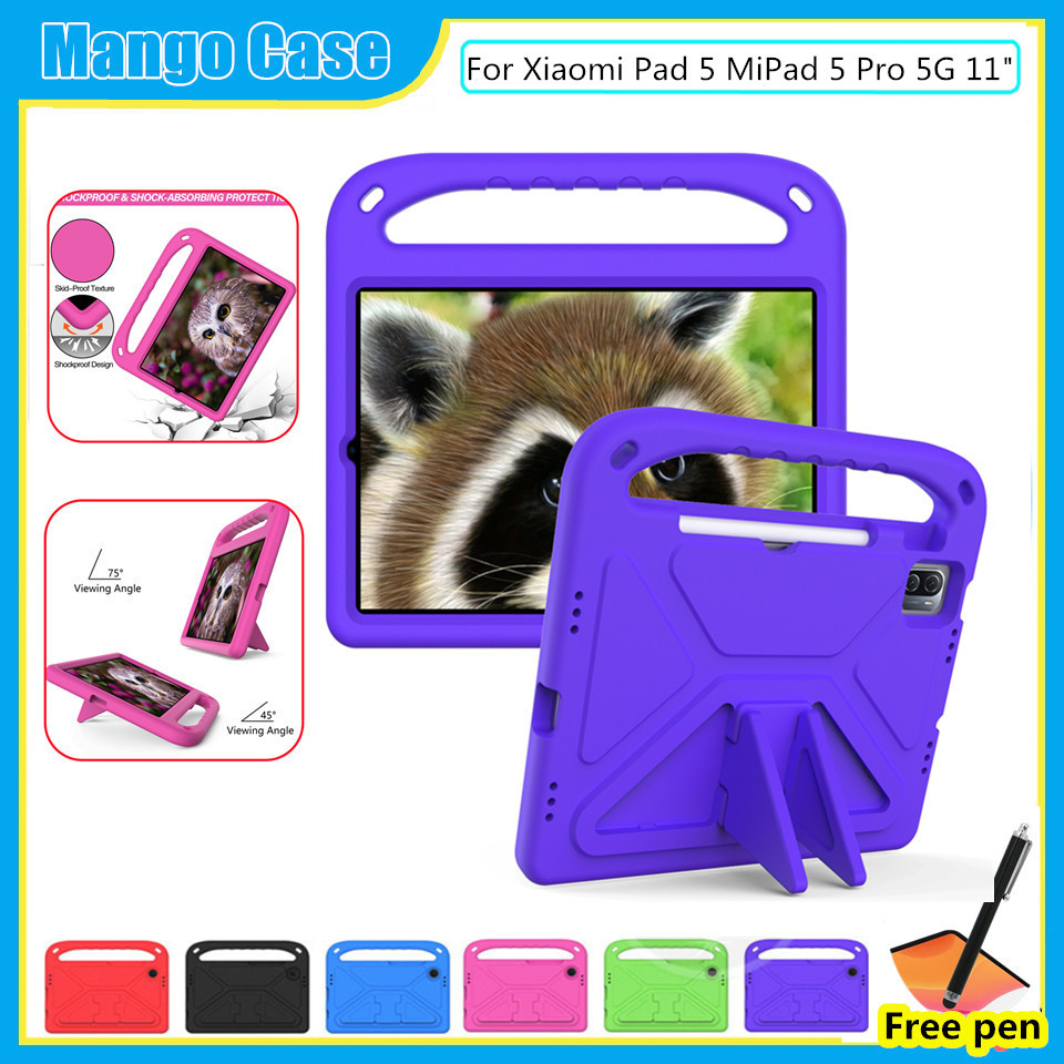 Ốp Lưng Tương Thích Cho Xiaomi Pad 5 MiPad 5 Pro 5G 11inch 2021 Vỏ An Toàn Trẻ Em Bảo Vệ Máy Tính Bả