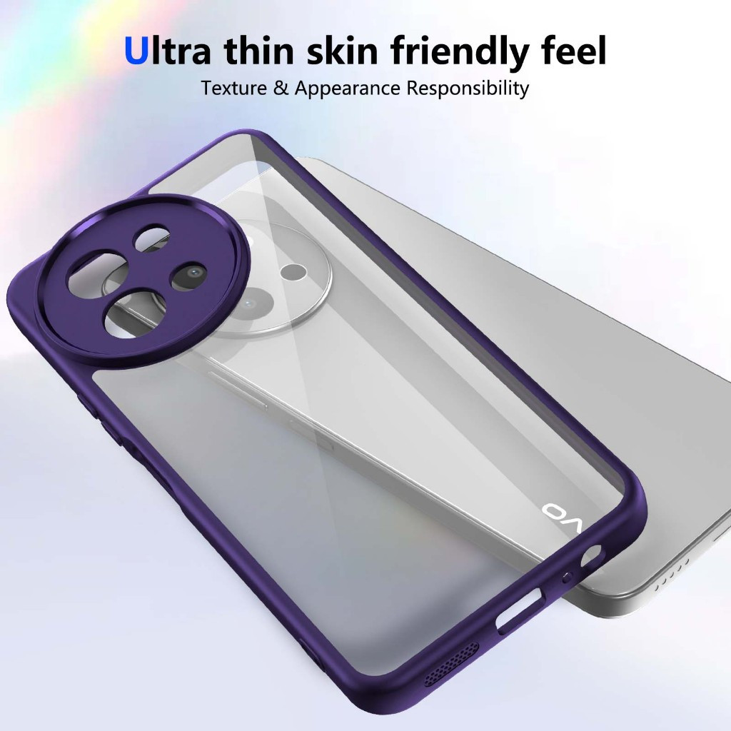 Ốp Điện Thoại Cho OnePlus 13 13T 13s 13R 1 + 13 ACE 5 Pro Vỏ Cứng Bảo Vệ Acrylic Trong Suốt