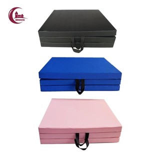 Thảm tập thể dục gấp ba lần Thảm tập Yoga Cardio Training MMA dành cho nữ PU có thể gập lại