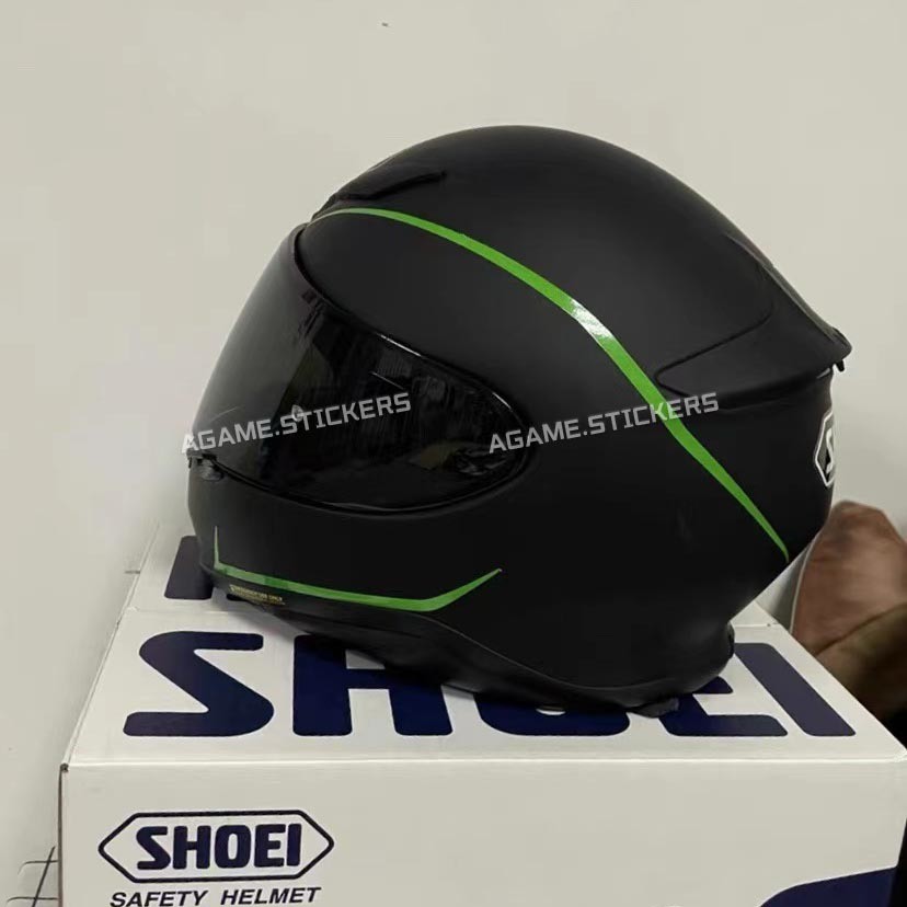 Xe Máy Dán Kawasaki Ninja NINJA400 H2 Đề Can Trước Sửa Đổi H2SX Miếng Dán Chống Thấm Nước