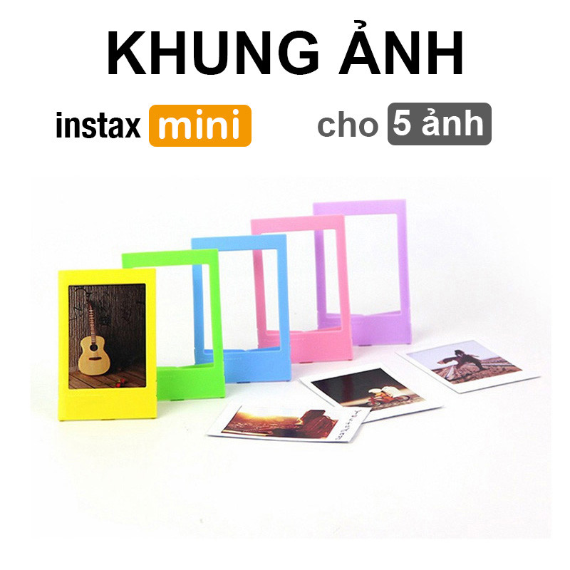 [Film Lab] [bộ 5 cái] khung ảnh cho Instax Mini Film CAC01