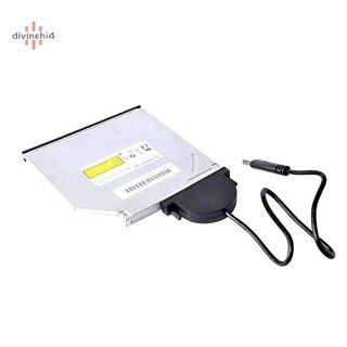 < divinehi4 > Cáp SATA USB 2.0 Cáp Điều Khiển Quang Cáp CD / DVD-ROM Ổ Đĩa Cho PC Laptop Notebook