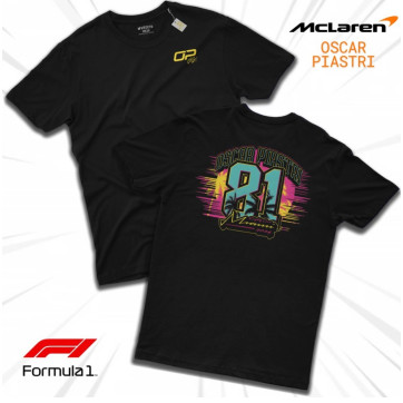 Áo thun đua Mclaren F1 cổ tròn