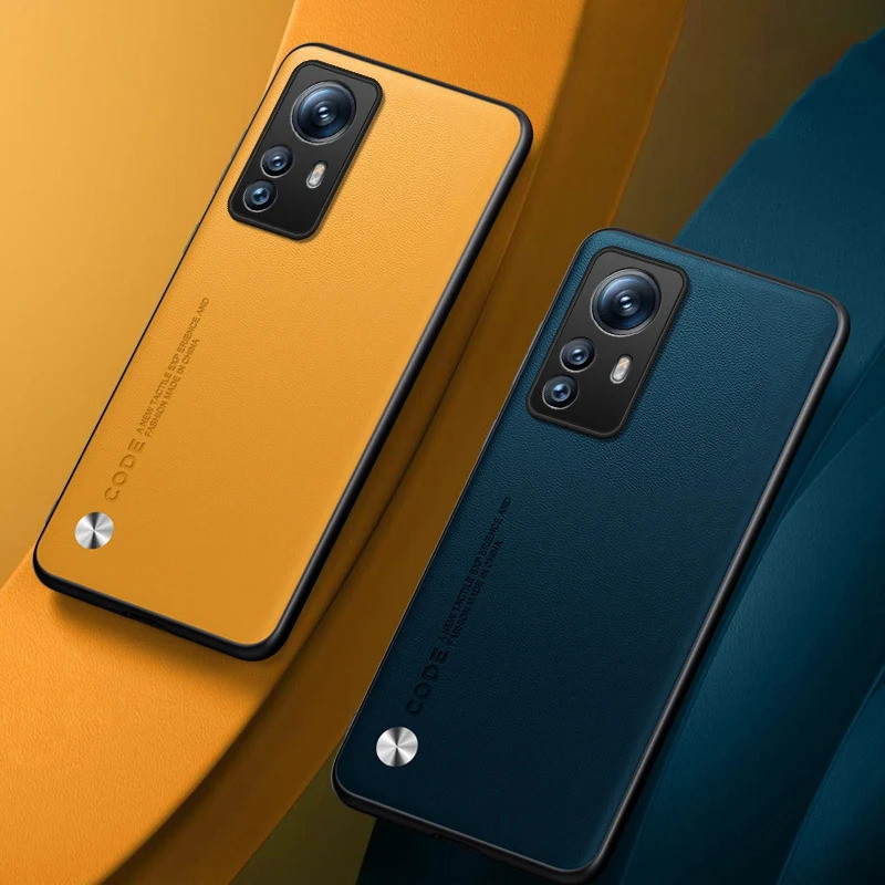 Ốp Da PU Sang Trọng Cho Xiaomi Mi 12 12T Pro 12X Mi12 X Ốp Lưng Silicon Bảo Vệ Toàn Diện Ốp lưng Xia