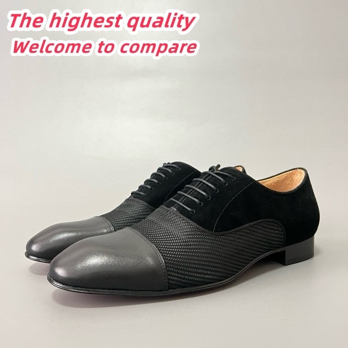 CL-Style Men's Luxury Loafers - Jet Black Patent Leather Dress-Casual Shoes | Round-Toe 6380868