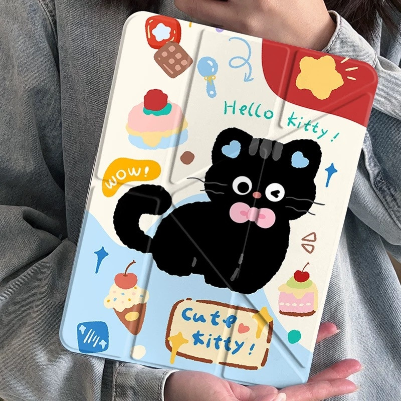 Air7 Mới Từ Tính Cho iPad Gen10 / Air 11 10.9 Gen10 Air4 / 5 / 6 / 7 Flip Cover 3 + Hình Chữ Y Có Kh