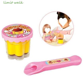 LIMIT WALK Đồ chơi cho ăn Pudding, Vai trò cho ăn thực phẩm Chơi đồ chơi bánh Pudding dâu tây, Giả vờ sáng tạo Chơi giáo dục sớm Nhật Bản Đồ chơi nhà chơi Đồ chơi trẻ em