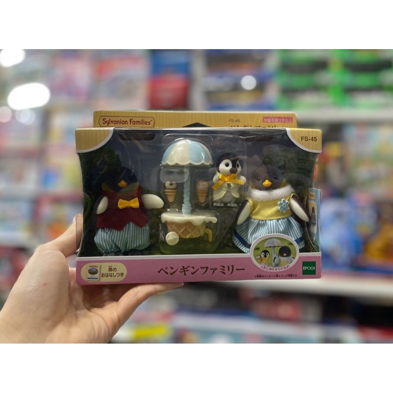 Đồ chơi mô hình FS-45 ST Penguin Family Sylvanian Families