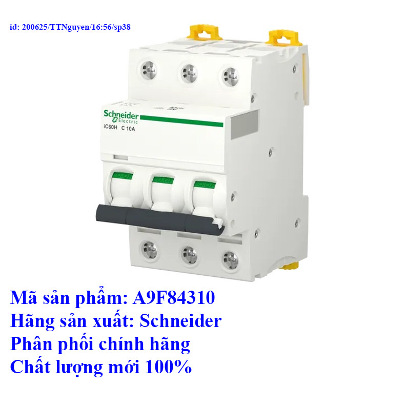 Cầu dao tự động 3P 10A-A9F84310