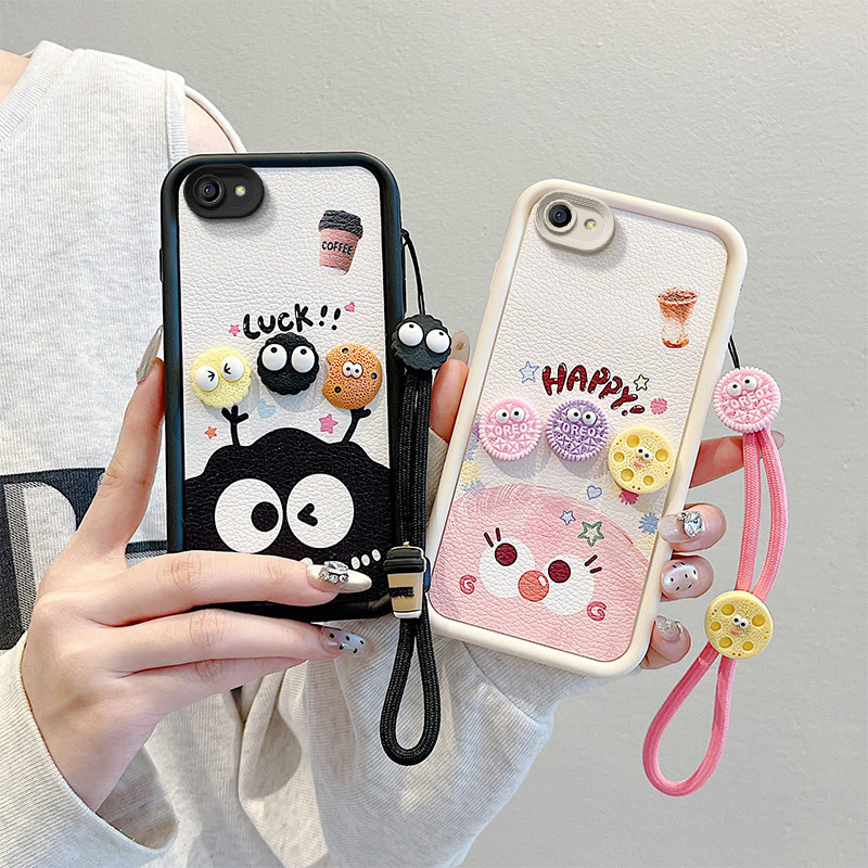 ốp lưng  oppo a83 Ốp điện thoại họa tiết da thủ công cho ốp lưng oppo a83