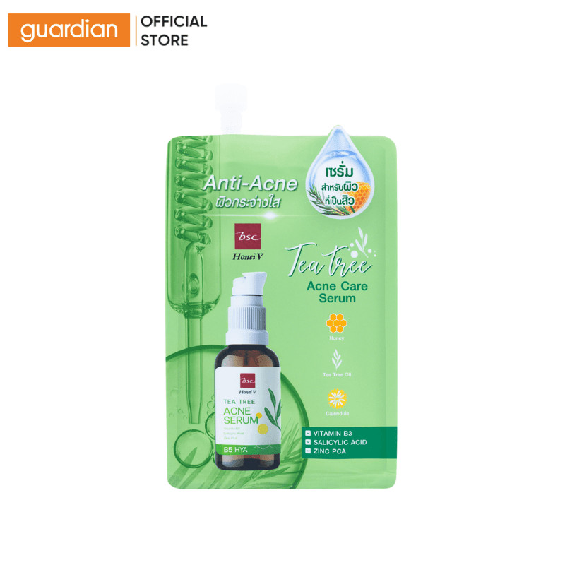 Tinh Chất Serum Minisize Chiết Xuất Tràm Trà Giảm Mụn BSC Tea Tree Acne Care 8Ml | Guardian Việt Nam