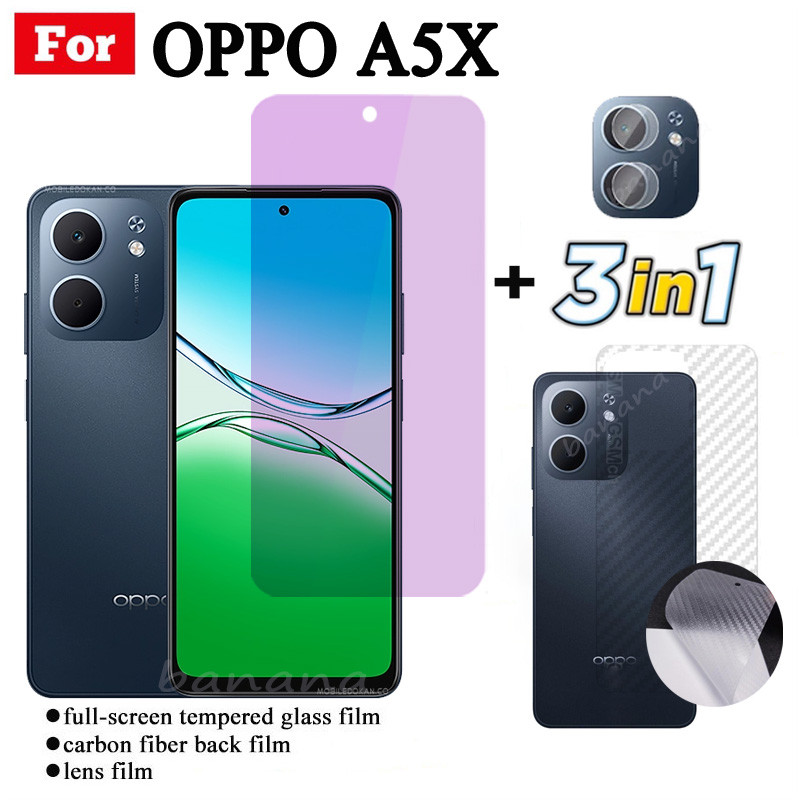 Kính cường lực chống ánh sáng xanh OPPO A5X OPPO A5 Pro A3 Pro A3X A5 A3 Kính cường lực chống gián đ