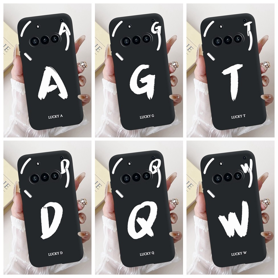 Nothing Phone (3a) A059 (3aPro) A059P Cover Nothing Phone (3a) Pro Case Chữ thời trang đơn giản Thiế