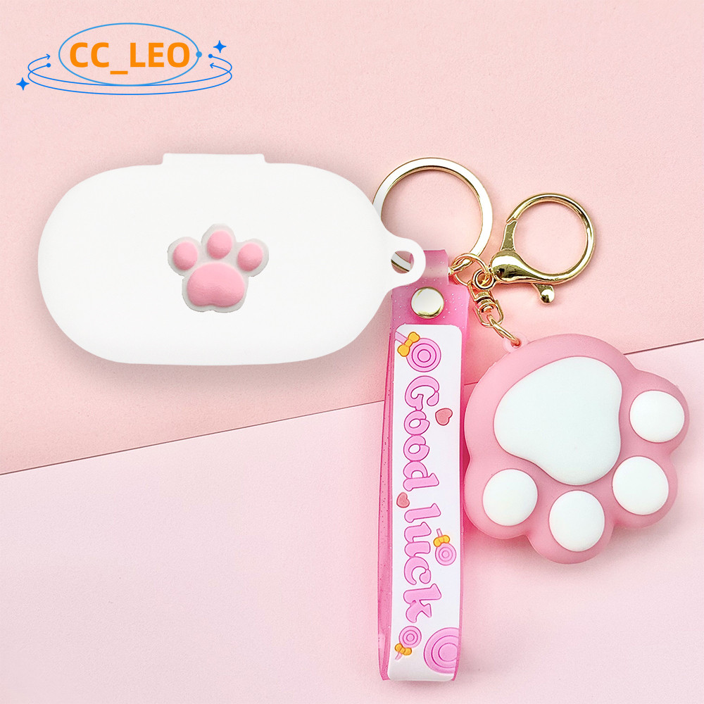 Case for Anker Soundcore V20i Cute Lucky Cat Keychain Cartoon Silicone Soft Case Suitable for Soundc